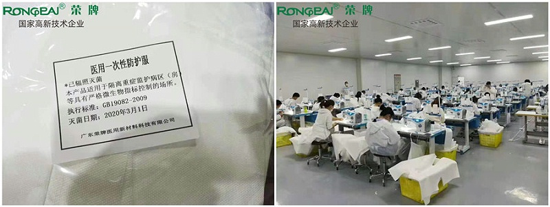 开云官方在线网页版医纺防护服
